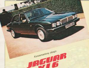 STOP 18/1987 – Konzervatívny dizajn Jaguar XJ6